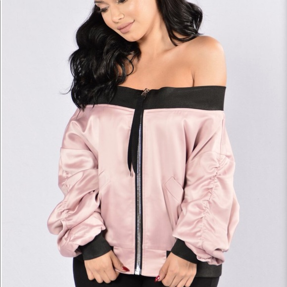 Fashion Nova Jackets & Blazers - Fashion Nova. Off the shoulders jacket